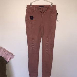 “Ripped” Skinny Jeans